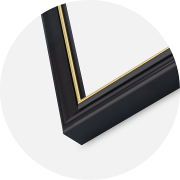 Πλαίσιο Canterbury Ακρυλικό γυαλί Μαύρο 40x40 cm