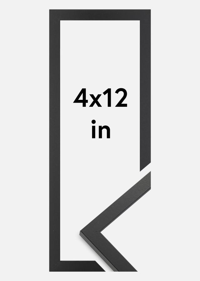 Πλαίσιο Trendy Ακρυλικό γυαλί Μαύρος 4x12 inches (10,16x30,5 cm)