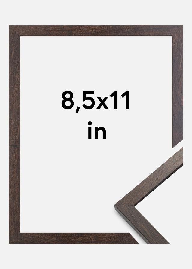 Πλαίσιο Trendy Ακρυλικό γυαλί Καρυδιά 8,5x11 inches (21,59x27,94 cm)