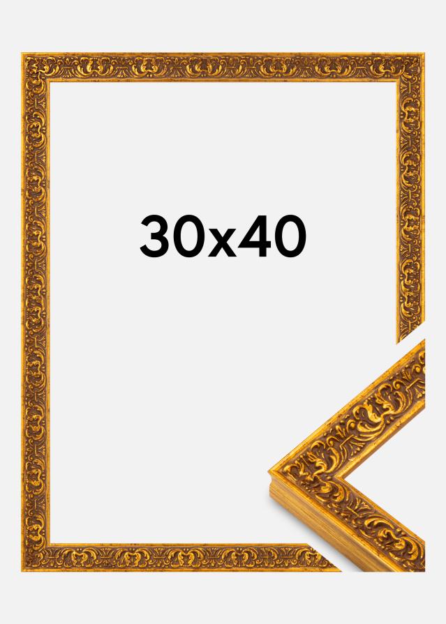 Πλαίσιο Amber Ακρυλικό Γυαλί Χρυσό 30x40 cm