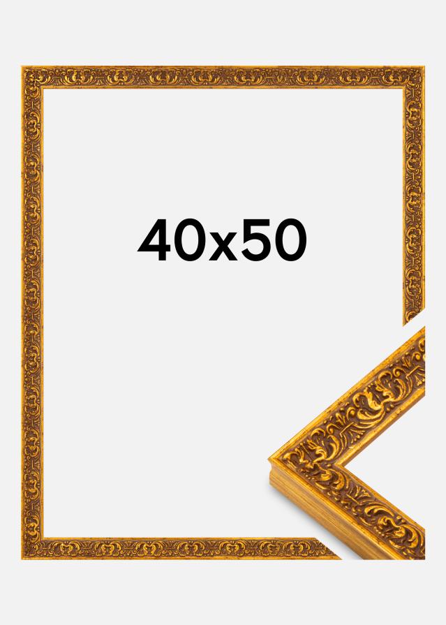 Πλαίσιο Amber Ακρυλικό Γυαλί Χρυσό 40x50 cm