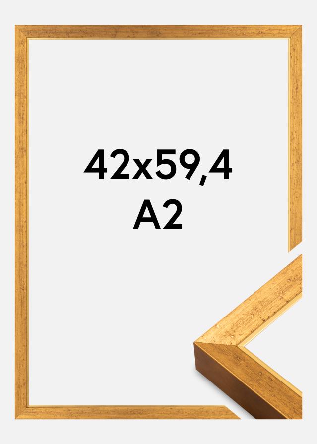 Πλαίσιο Brema Ακρυλικό Γυαλί Χρυσό 42x59,4 cm (A2)