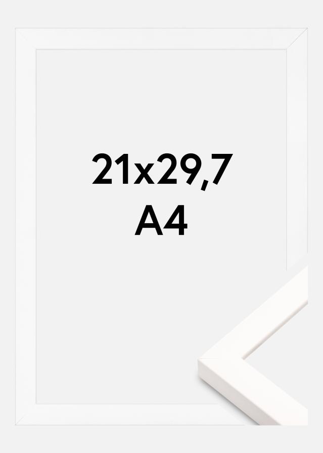 Πλαίσιο Brooke Ακρυλικό Γυαλί Λευκό 21x29,7 cm (A4)