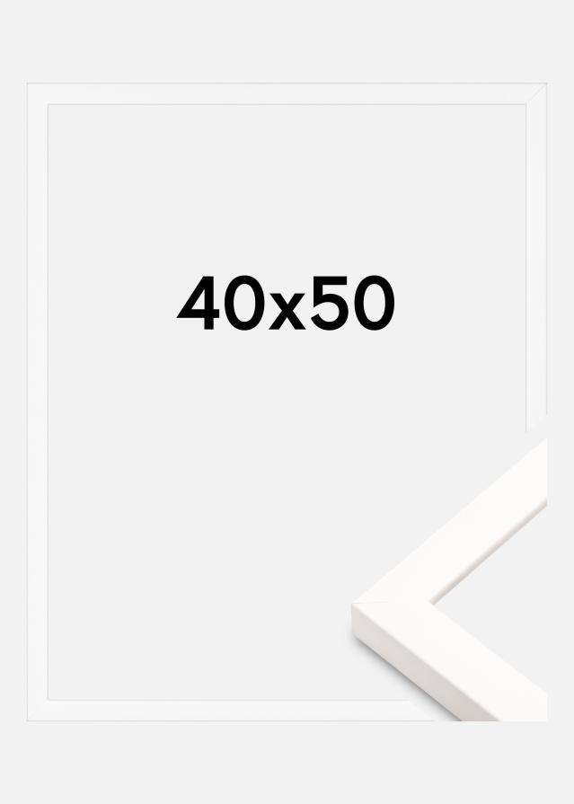 Πλαίσιο Brooke Ακρυλικό γυαλί Λευκό 40x50 cm