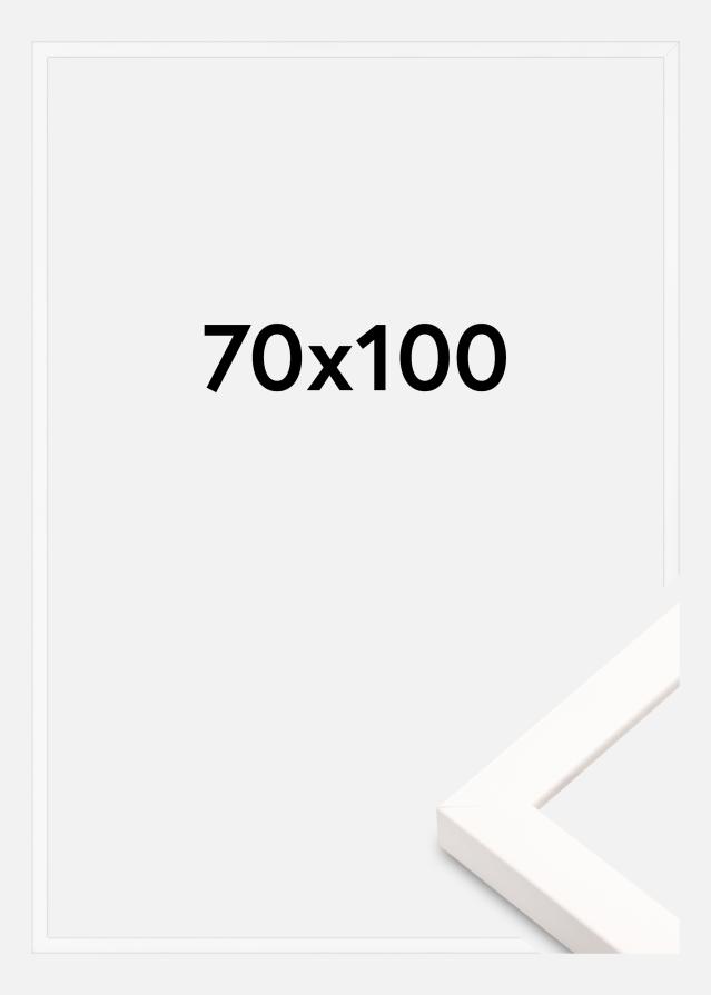 Πλαίσιο Brooke Ακρυλικό γυαλί Λευκό 70x100 cm