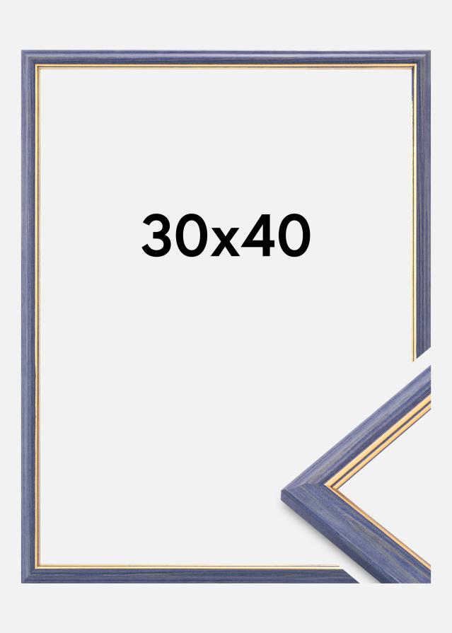 Πλαίσιο Claudia Ακρυλικό Γυαλί Μπλε 30x40 cm