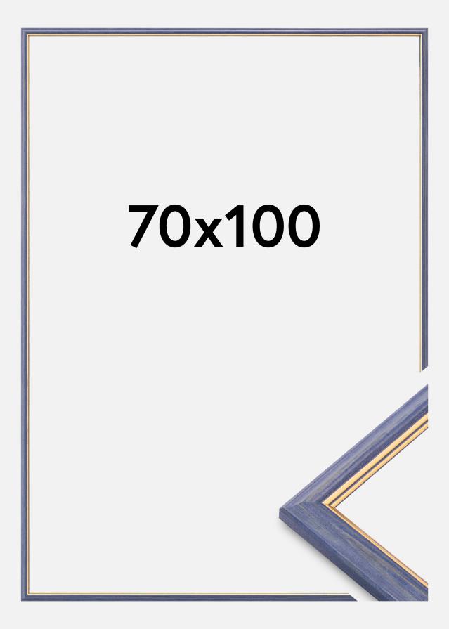 Πλαίσιο Claudia Ακρυλικό Γυαλί Μπλε 70x100 cm