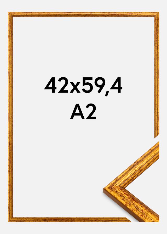 Πλαίσιο Claudia Ακρυλικό γυαλί Χρυσό 42x59,4 cm (A2)