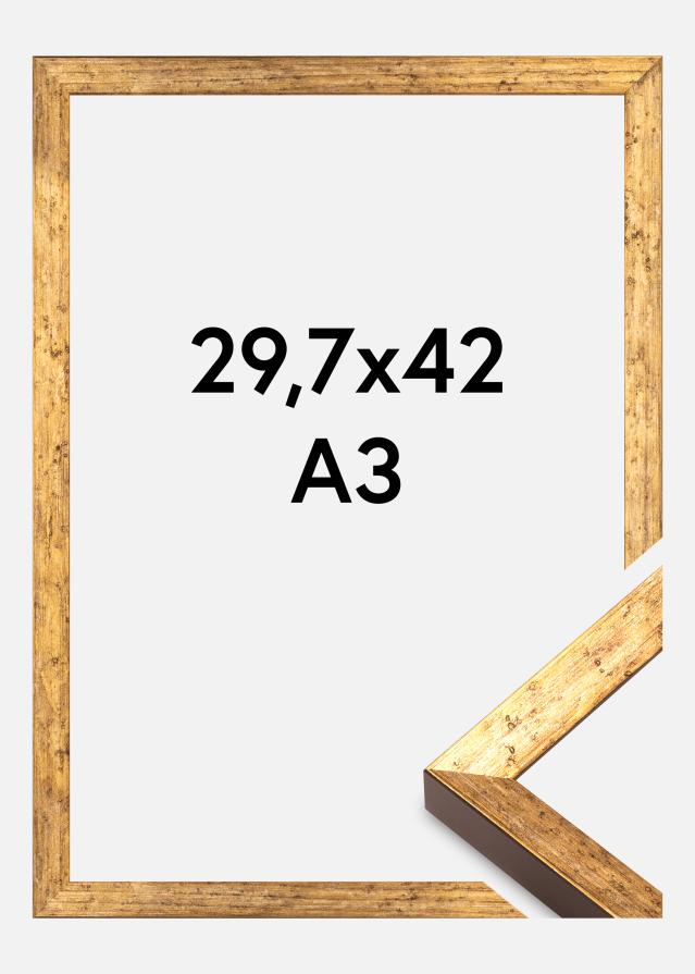Πλαίσιο Dune Ακρυλικό Γυαλί Χρυσό 29,7x42 cm (A3)