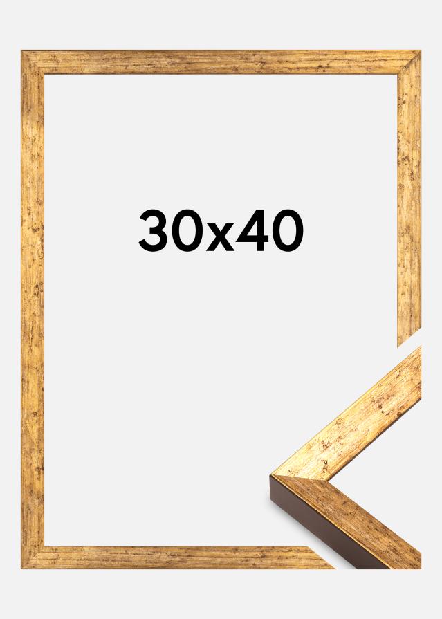 Πλαίσιο Dune Ακρυλικό Γυαλί Χρυσό 30x40 cm