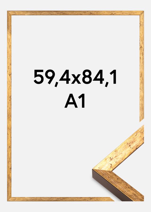 Πλαίσιο Dune Ακρυλικό γυαλί Χρυσός 59,4x84,1 cm (A1)