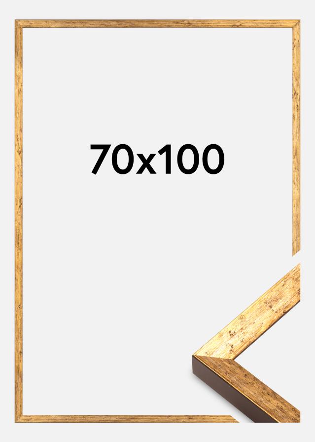 Πλαίσιο Dune Ακρυλικό Γυαλί Χρυσό 70x100 cm