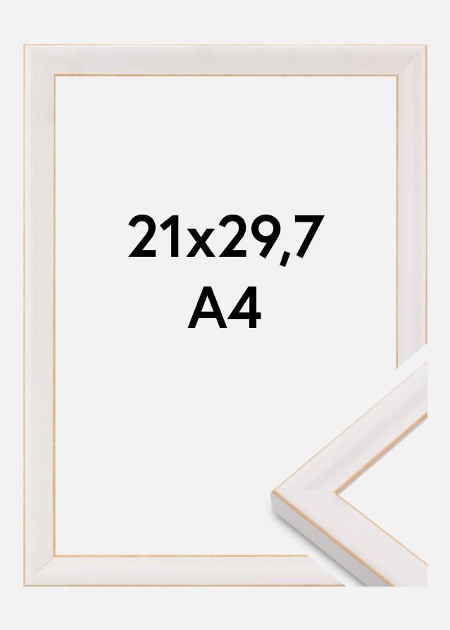 Πλαίσιο Marie Claire Ακρυλικό γυαλί Λευκό 21x29,7 cm (A4)