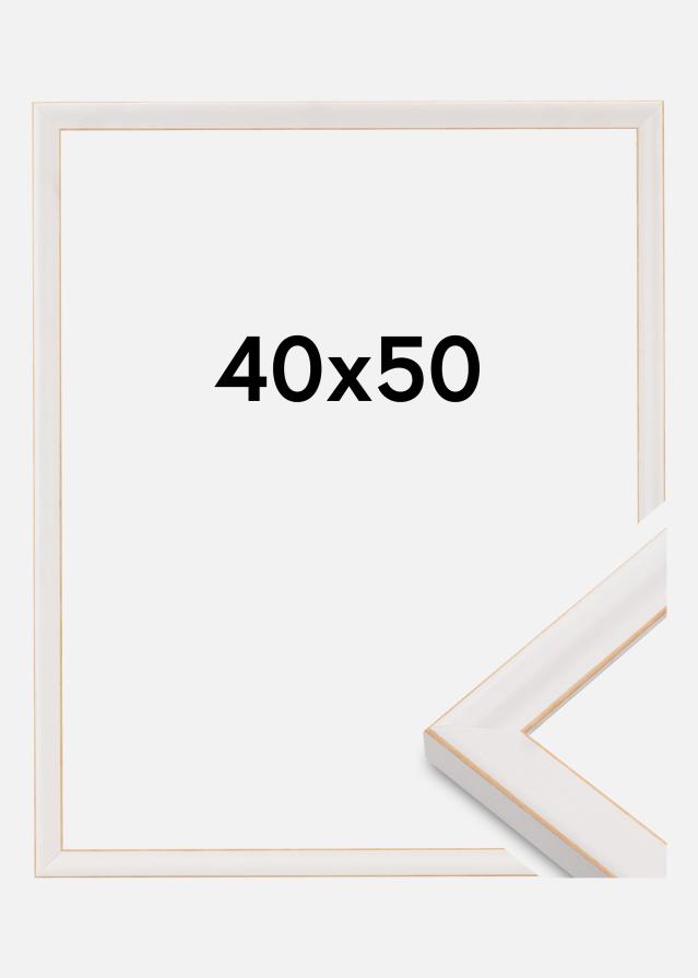 Πλαίσιο Marie Claire Ακρυλικό γυαλί Λευκό 40x50 cm