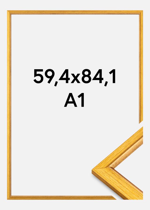 Πλαίσιο Marisa Ακρυλικό γυαλί Χρυσός 59,4x84,1 cm (A1)