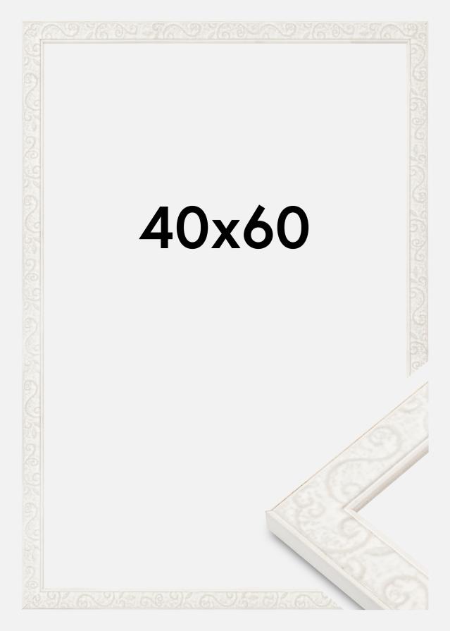 Πλαίσιο Milton Ακρυλικό γυαλί Λευκό 40x60 cm