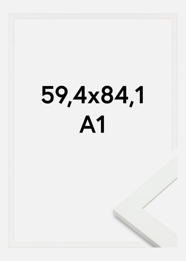 Πλαίσιο Sandra Ακρυλικό γυαλί Λευκό 59,4x84,1 cm (A1)