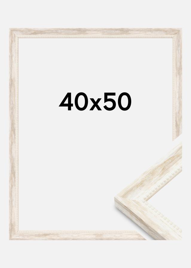 Πλαίσιο Soledad Ακρυλικό γυαλί Λευκό 40x50 cm