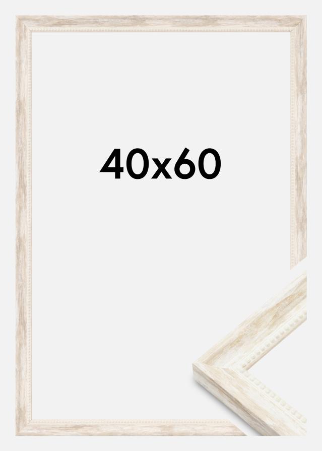 Πλαίσιο Soledad Ακρυλικό γυαλί Λευκό 40x60 cm