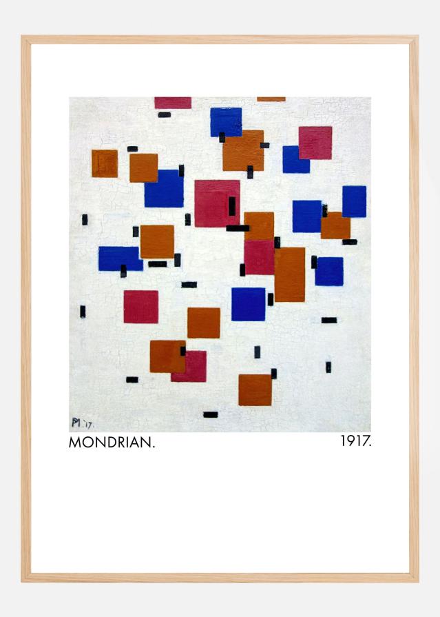 Composition in colour A 1917 Αφίσα