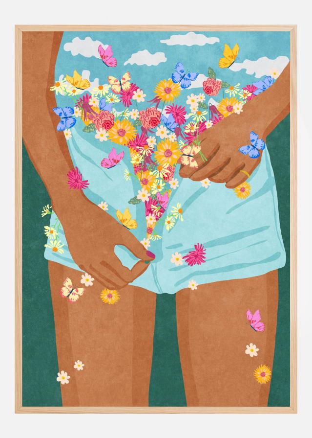 Flower Mood Αφίσα