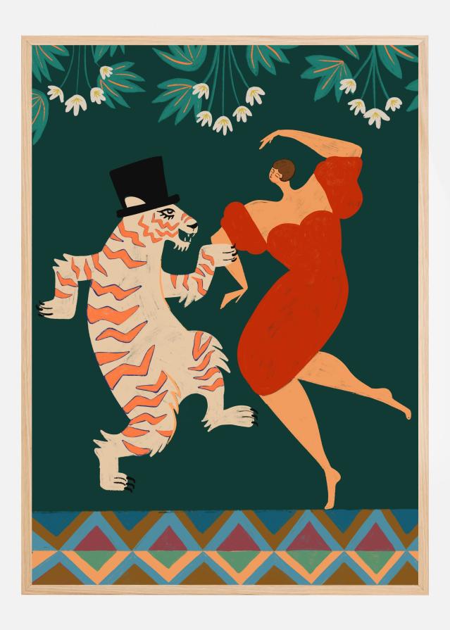 A Date With a Wild Cat Αφίσα