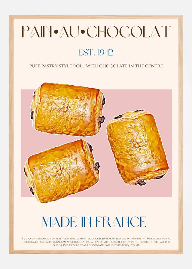 Pain Au Chocolat Print Αφίσα