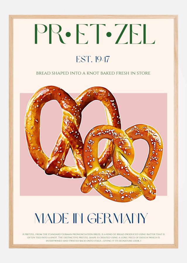 Pretzel Print Αφίσα