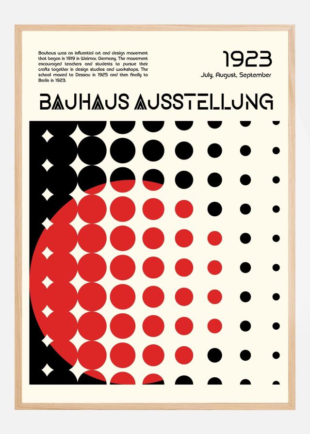 Bauhaus Ausstellung Αφίσα