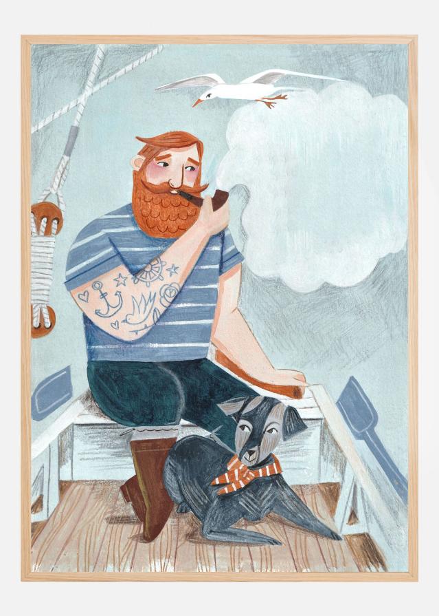 Skipper and Dog Αφίσα