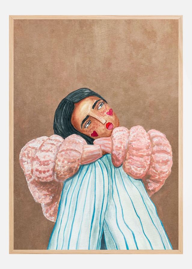 Dreaming girl Αφίσα