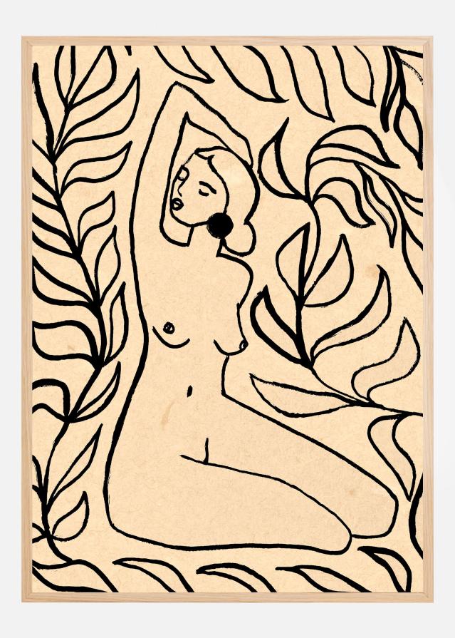 Girl In Nature Αφίσα