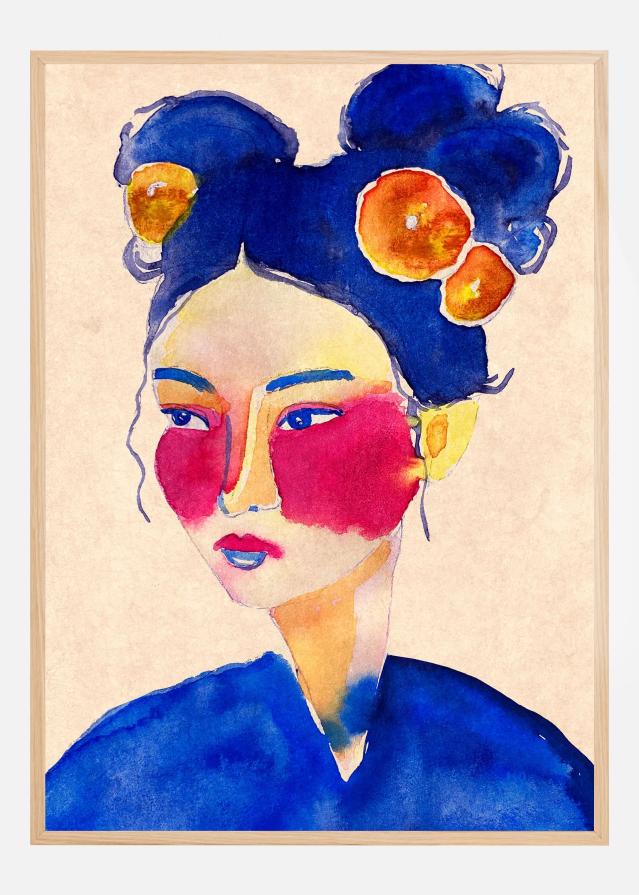 Asian Girl Αφίσα