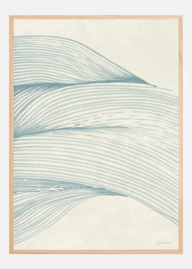 Ocean in lines 01 Αφίσα