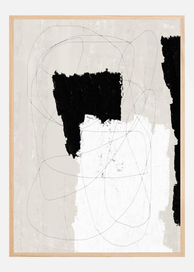 Abstract Oil Painting Αφίσα