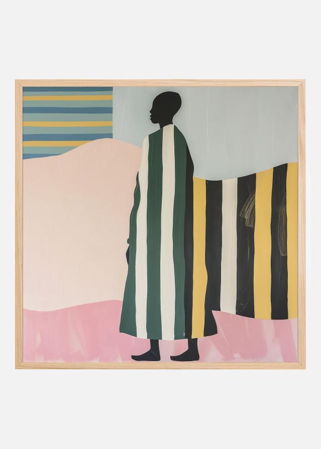 Man In Stripes Αφίσα