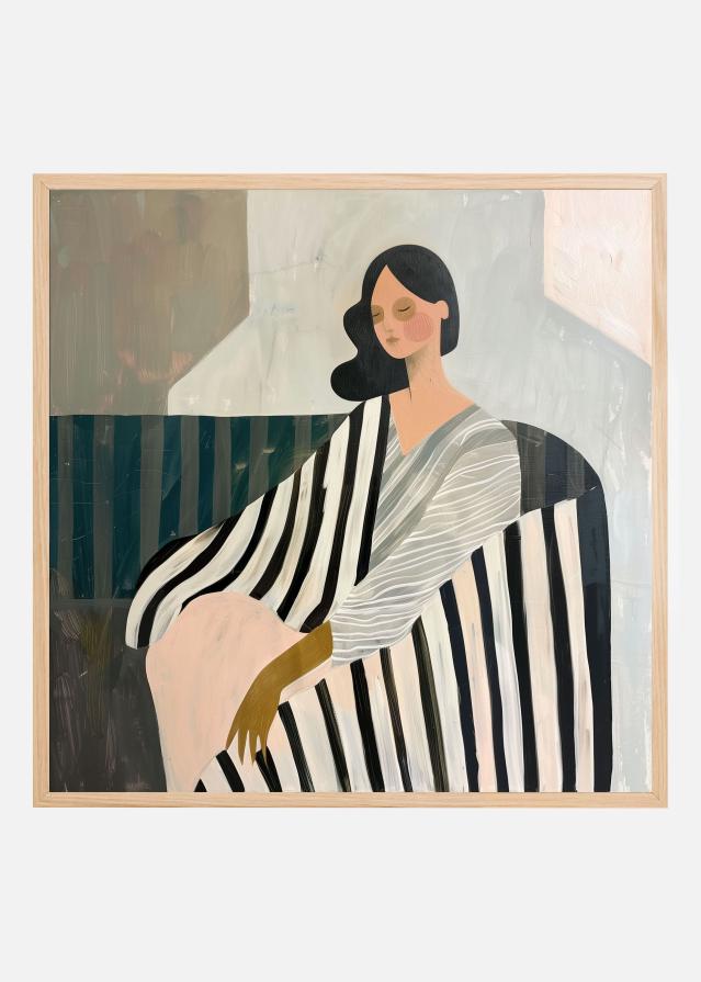 Woman In Recline Αφίσα