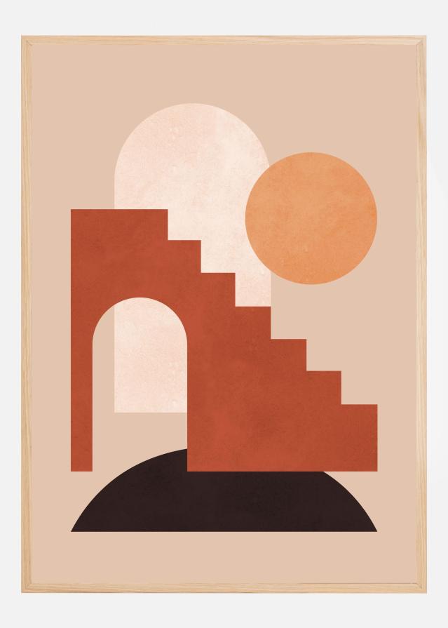 Geometric composition 4 Αφίσα