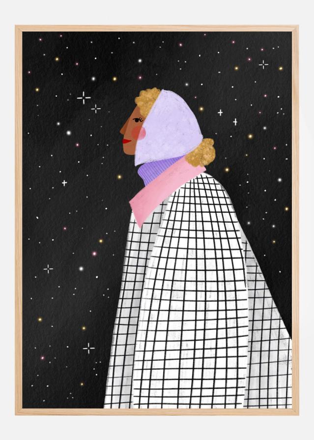 The Lady with the stars Αφίσα