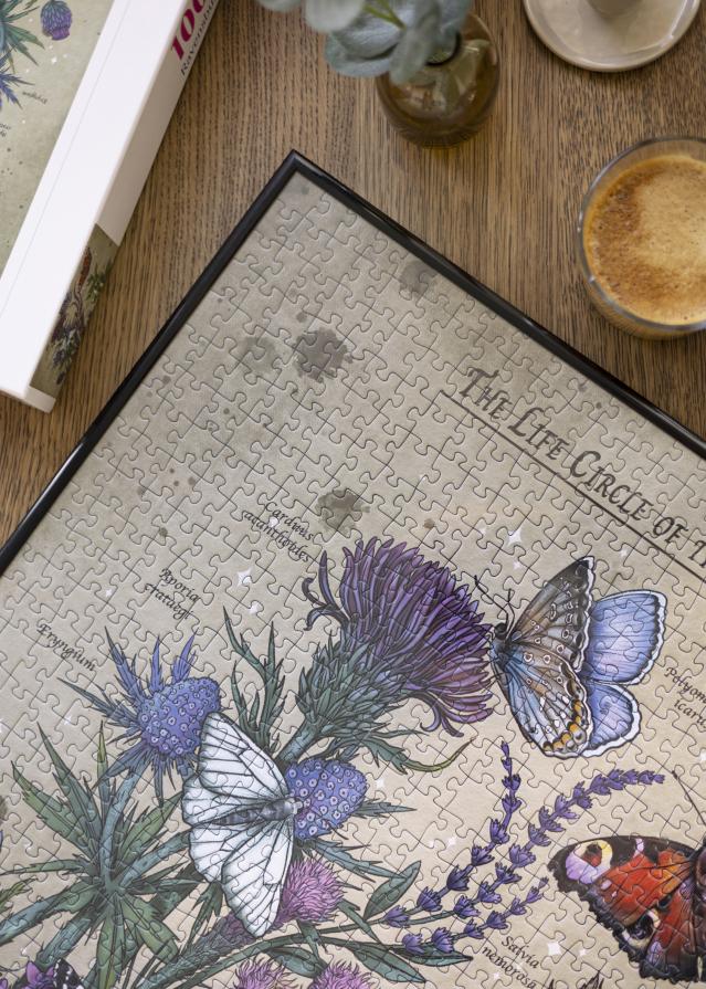 Κορνίζα για παζλ Μαύρο 59,4x84,1 cm (A1)