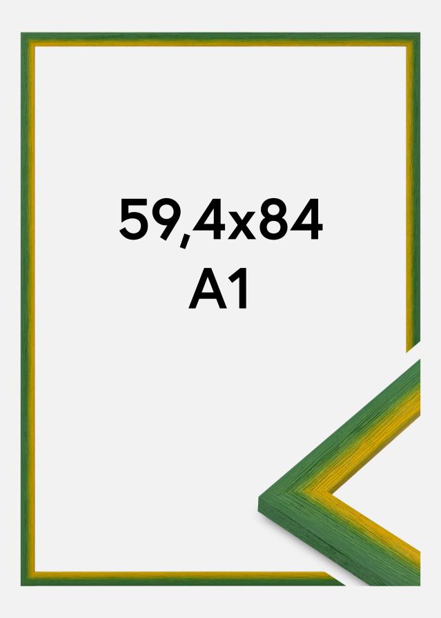 Πλαίσιο Cornwall Ακρυλικό γυαλί Πράσινο 59,4x84,1 cm (A1)