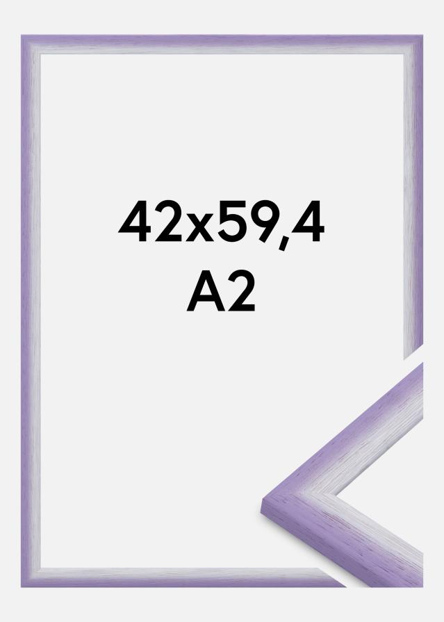 Πλαίσιο Cornwall Ακρυλικό γυαλί Ανοιχτό μωβ 42x59.4 cm (A2)