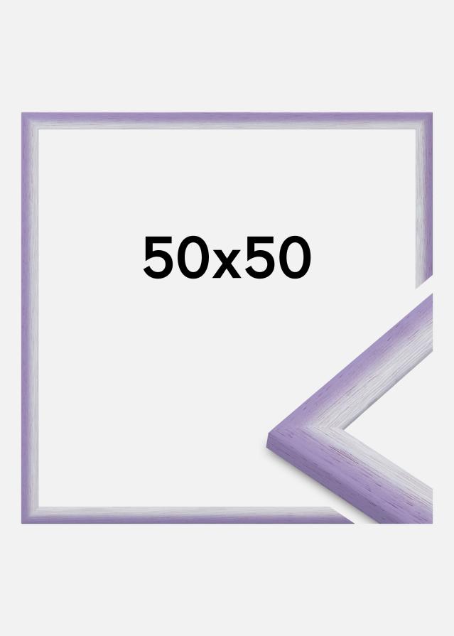 Πλαίσιο Cornwall Ακρυλικό γυαλί Ανοιχτό μωβ 50x50 cm