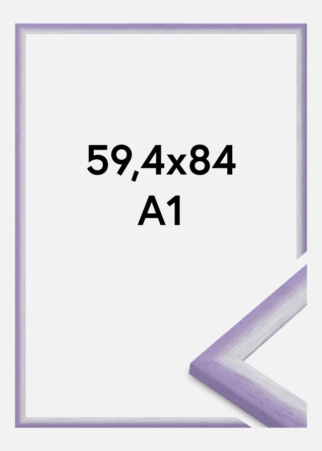 Πλαίσιο Cornwall Ακρυλικό γυαλί Ανοιχτό Μωβ 59,4x84,1 cm (A1)