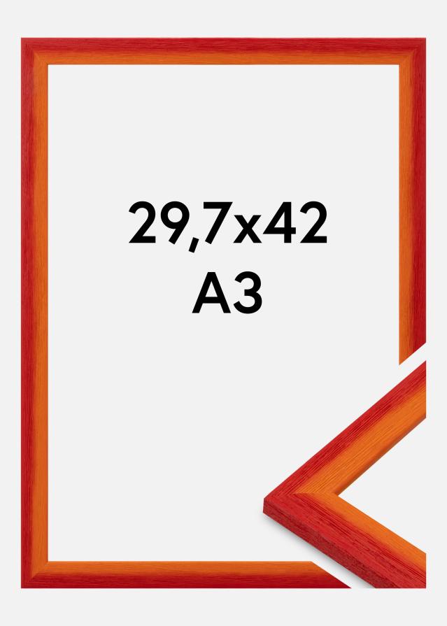 Πλαίσιο Cornwall Ακρυλικό γυαλί Κόκκινο 29.7x42 cm (A3)