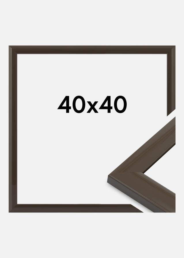 Πλαίσιο Dorset Ακρυλικό γυαλί Σκούρο γκρι 40x40 cm