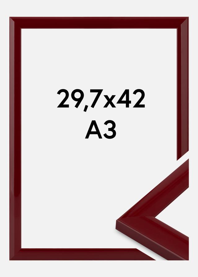Πλαίσιο Dorset Ακρυλικό γυαλί Σκούρο Κόκκινο 29.7x42 cm (A3)