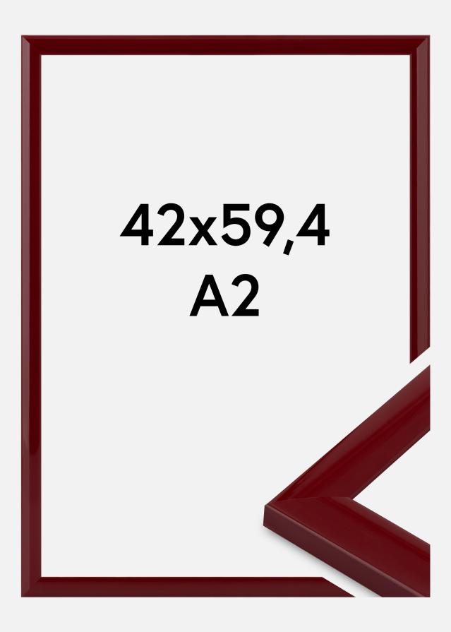 Πλαίσιο Dorset Ακρυλικό γυαλί Σκούρο Κόκκινο 42x59.4 cm (A2)