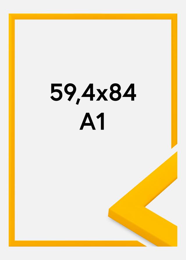 Πλαίσιο Dorset Ακρυλικό γυαλί Κίτρινο 59,4x84,1 cm (A1)