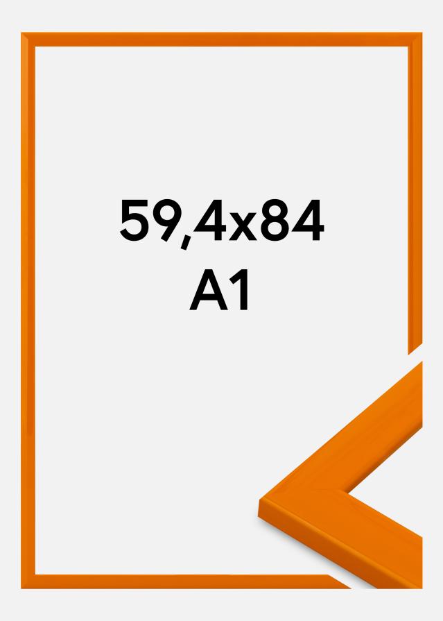 Πλαίσιο Dorset Ακρυλικό γυαλί Πορτοκαλί 59,4x84,1 cm (A1)
